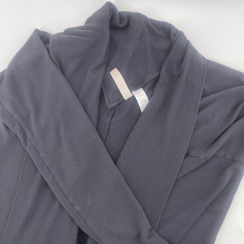 Athleta Black Nirvana Cardigan Long Sleeve‎ Lightweight Layering Size Medium